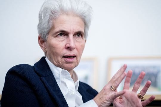 Marie-Agnes Strack-Zimmermann, FDP-Bundestagsabgeordnete, Mitglied des FDP-Bundesvorstandes und Verteidigungspolitikerin.
