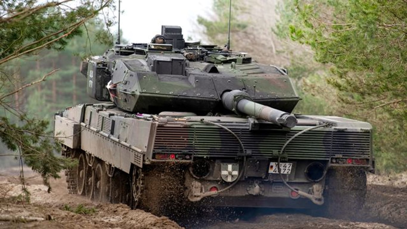 Panzer aus deutscher Produktion könnten schon bald die ukrainische Armee verstärken.