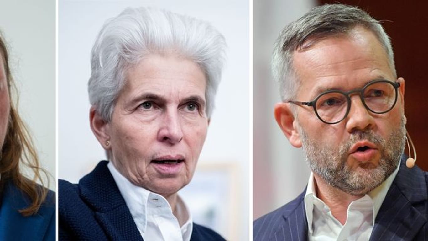 Anton Hofreiter (Bündnis 90/Die Grünen), Marie-Agnes Strack-Zimmermann (FDP) und Michael Roth (SPD) wollen mit einer Reise in die Ukraine ein Zeichen der Solidarität setzen.