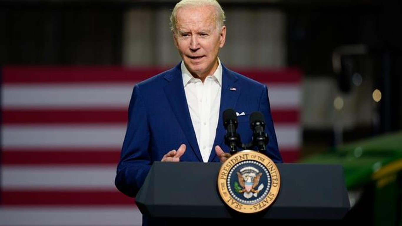 US-Präsident Joe Biden spricht im Zusammenhang mit dem Krieg in der Ukraine von "Völkermord".