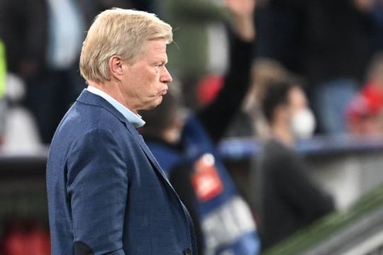 Enttäuschter Blick: Bayern-Vorstandsboss Oliver Kahn.