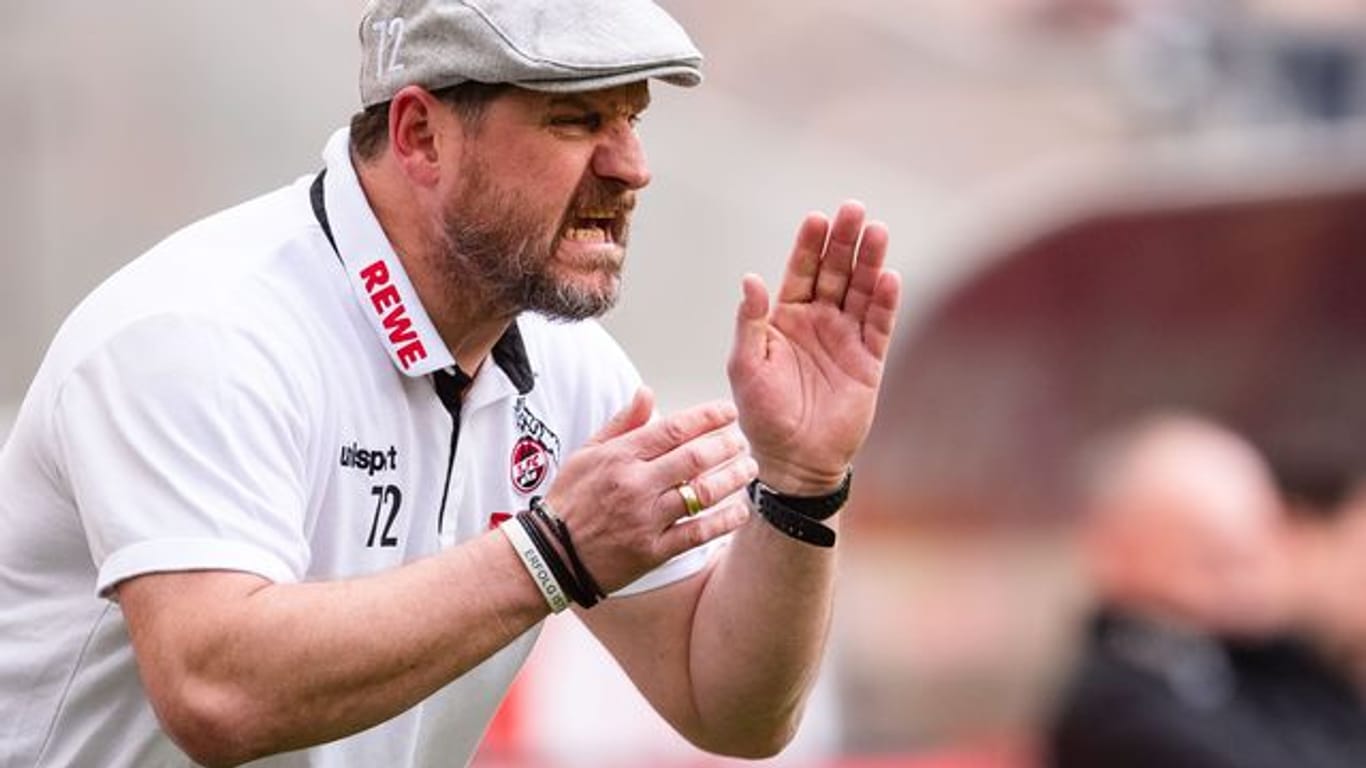 Will mit Köln in den Europacup: FC-Coach Steffen Baumgart.