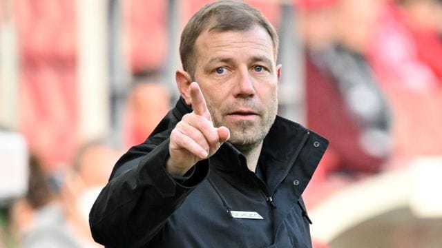 Hofft auf Chancen im Spiel gegen Bayern München, "wenn wir schnell und präzise spielen": Bielefelds Trainer Frank Kramer.