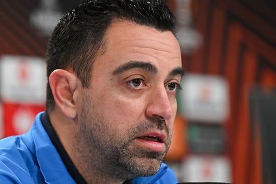 Für Xavi Hernandez und den FC Barcelona war gegen Eintracht Frankfurt in der Europa League Endstation.