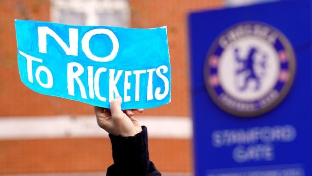 Der FC Chelsea wird doch nicht an das Ricketts-Konsortium verkauft. Der FC Chelsea wird doch nicht an das Ricketts-Konsortium verkauft.