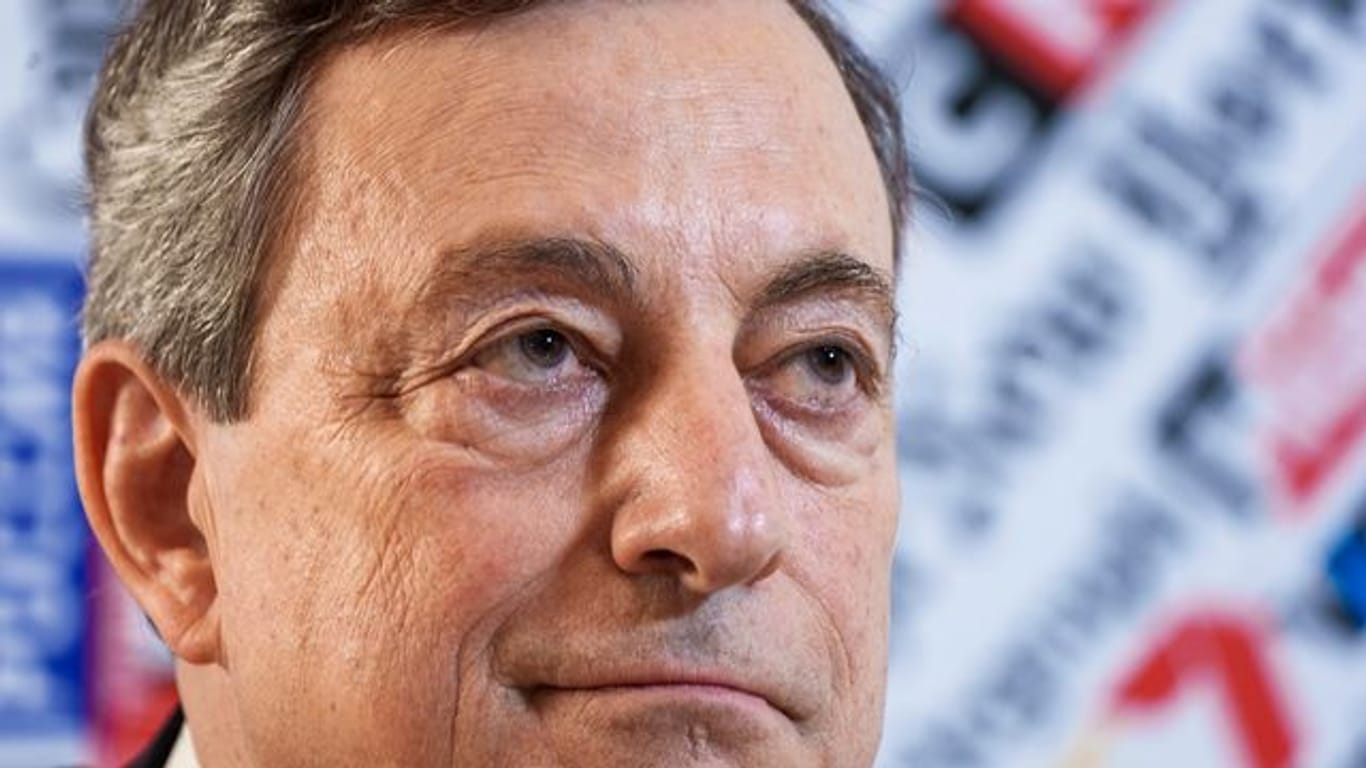 Hat keine Symptome der Krankheit: Mario Draghi.