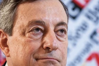 Hat keine Symptome der Krankheit: Mario Draghi.