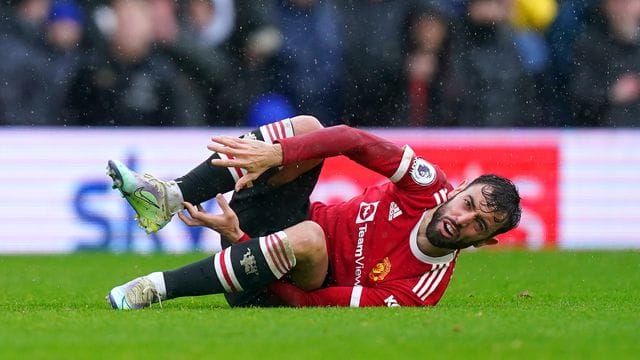 Blieb bei einem Autounfall auf dem Weg zum Training unverletzt: Bruno Fernandes. Blieb bei einem Autounfall auf dem Weg zum Training unverletzt: Bruno Fernandes.