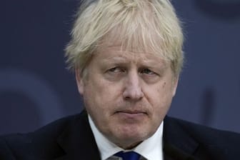 Erhielt einen Strafbefehl wegen seiner Teilnahme an einer der Lockdown-Partys: Boris Johnson.
