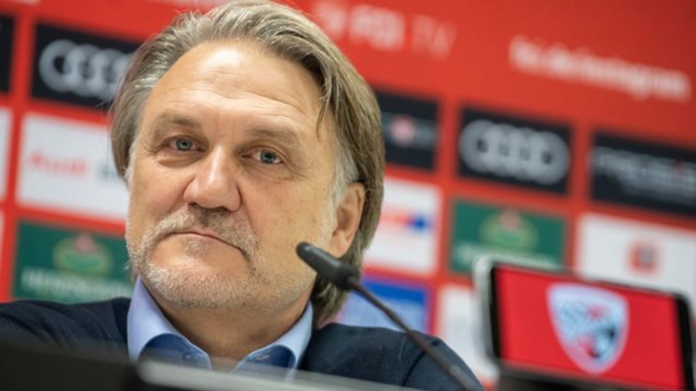 Der Geschäftsführer des Fußball-Zweitligisten FC Ingolstadt: Dietmar Beiersdorfer.