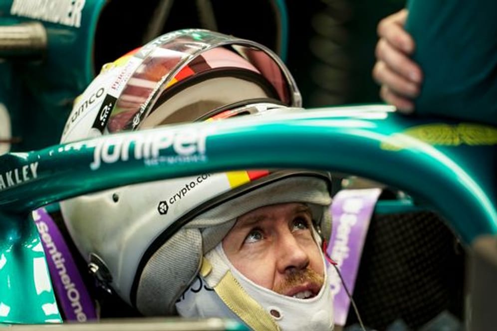 Sebastian Vettel fährt der Konkurrenz in seinem Aston Martin derzeit nur hinterher.