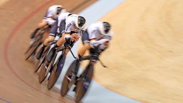 Das Team aus Deutschland in Aktion.