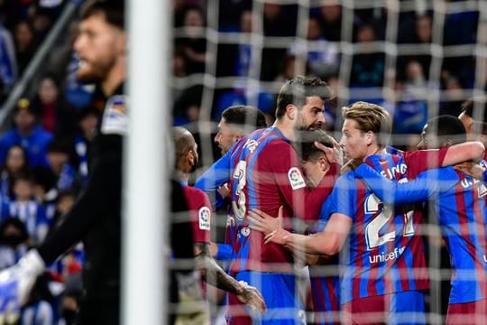 Nach dem 1:0 gegen Real Sociedad geht es für Barcelona weit nach oben in der Tabellenliste.