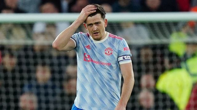 Durchlebt bei Manchester United momentan eine schwierige Phase: Harry Maguire. Durchlebt bei Manchester United momentan eine schwierige Phase: Harry Maguire.
