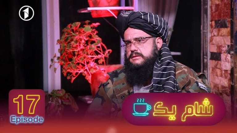 Das von dem afghanischen Fernsehsender 1TV am 20.