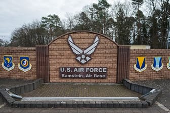 Das Symbol der Ramstein Air Base der U.