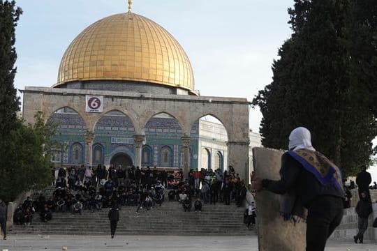 Der Felsendom befindet sich auf dem Tempelberg in Jerusalem.