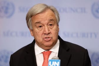 Der Generalsekretär der Vereinten Nationen, Antonio Guterres.