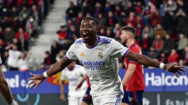 Real Madrid muss möglicherweise in Manchester auf David Alaba (M. Real Madrid muss möglicherweise in Manchester auf David Alaba (M.