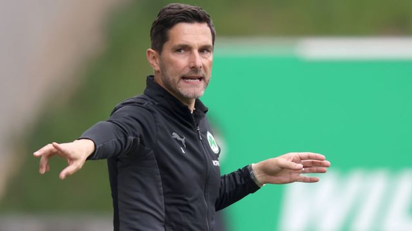 Will angeblich von der SpVgg Greuther Fürth zu Hannover 96 wechseln: Fürths Trainer Stefan Leitl.