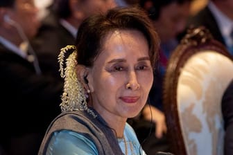 Myanmars Ex-Regierungschefin Aung San Suu Kyi.