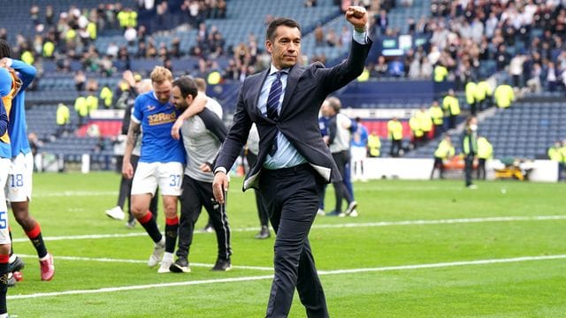 Rangers-Trainer Giovanni van Bronckhorst.