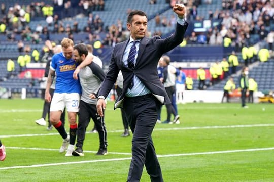 Rangers-Trainer Giovanni van Bronckhorst.