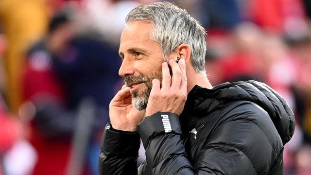 Dortmunds Trainer Marco Rose wünscht sich den Einzug beider deutscher Mannschaften ins Finale der Europa League. Dortmunds Trainer Marco Rose wünscht sich den Einzug beider deutscher Mannschaften ins Finale der Europa League.