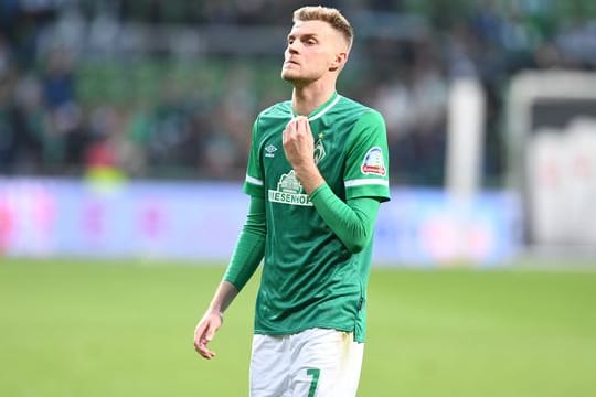 Marvin Ducksch und seine Bremer gingen trotz einer 2:0-Führung gegen Kiel als Verlierer vom Platz.