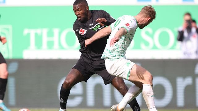 Borussia Mönchengladbach muss vorerst auf Marcus Thuram verzichten. Borussia Mönchengladbach muss vorerst auf Marcus Thuram verzichten.