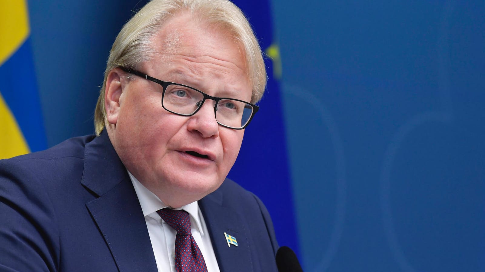 Schwedens Verteidigungsminister Peter Hultqvist (Archiv): "Die Souveränität Schwedens muss stets respektiert werden."