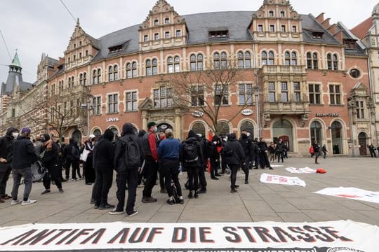 1. Mai - Gewerkschaftskundgebung - Erfurt