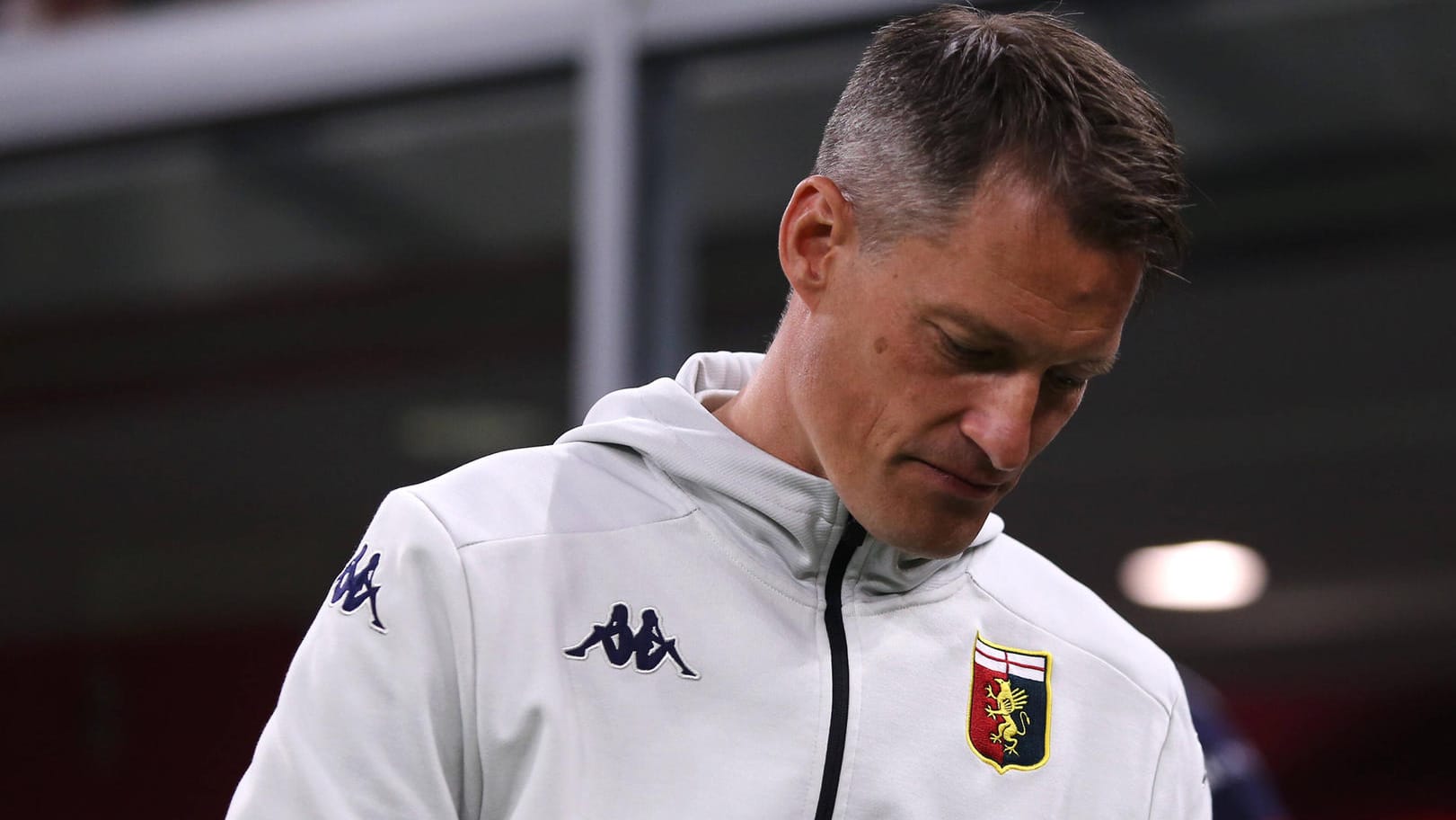 Alexander Blessin: Der Trainer des CFC Genua bangt um den Klassenerhalt. Alexander Blessin: Der Trainer des CFC Genua bangt um den Klassenerhalt.