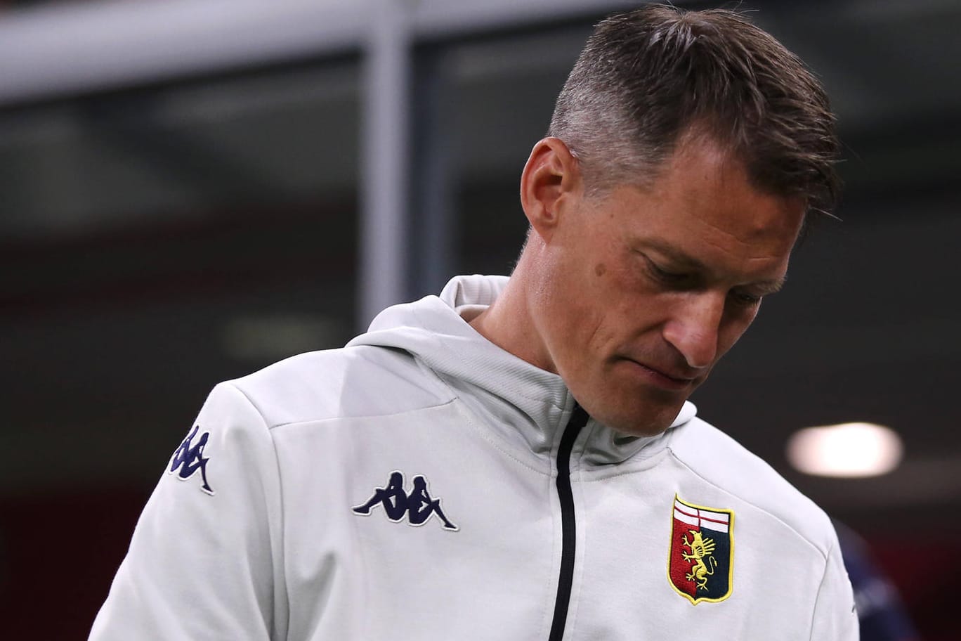 Alexander Blessin: Der Trainer des CFC Genua bangt um den Klassenerhalt.