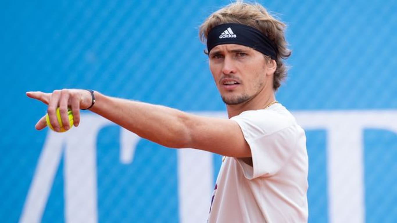 Tennis-Profi Alexander Zverev lobt die Zusammenarbeit mit Trainer Sergi Bruguera.