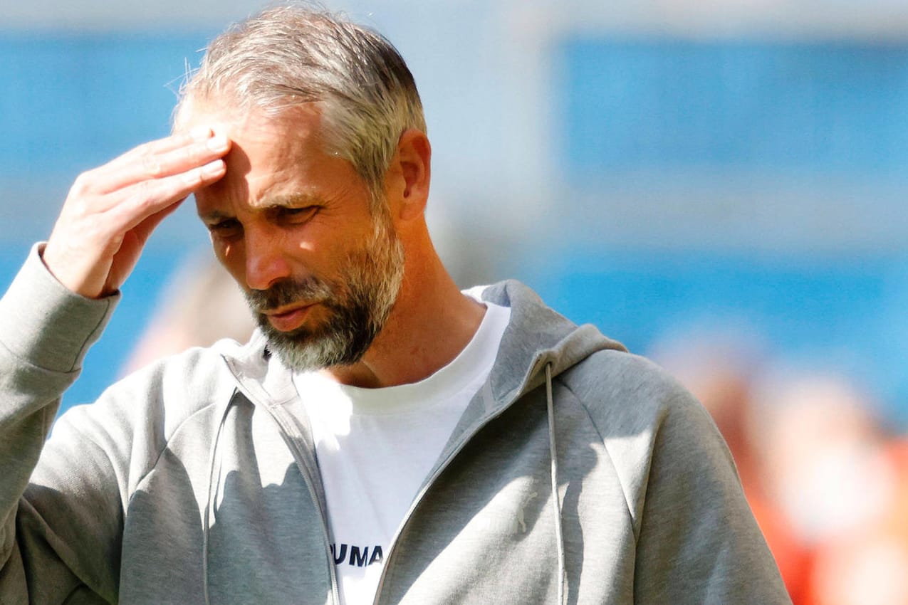 Marco Rose: Der BVB-Trainer hat defensiv ein paar Probleme mit seinem Team.