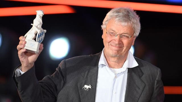 Gerhard Polt 2017 bei der Verleihung des Bayerischen Fernsehpreises.