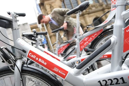 Die Deutsche DB hat die Tarife bei seinem Leihraddienst "Call a Bike" für Neukunden erhöht.