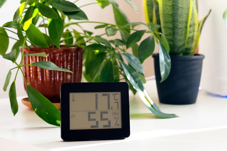 Diese Thermo-Hygrometer ermitteln zuverlässig Luftfeuchtigkeit und Temperatur für ein gesundes Raumklima.