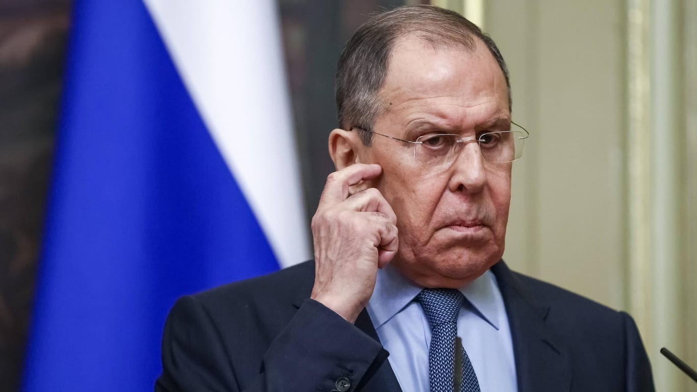 Sergej Lawrow: Der russische Außenminister wird scharf kritisiert.