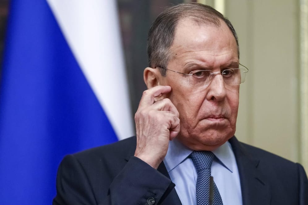 Sergej Lawrow: Der russische Außenminister wird scharf kritisiert.