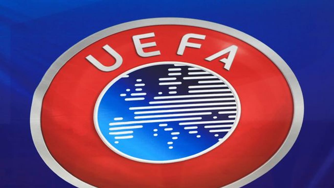 Das Logo des Europäischen Fußball-Verbands UEFA.
