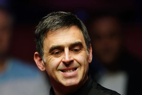 Zum siebten Mal Titelträger: Ronnie O'Sullivan.