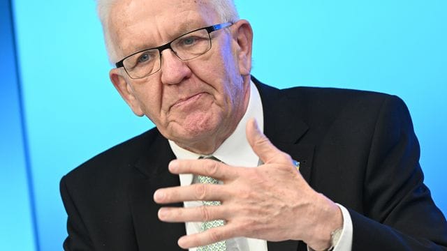 Baden-Württembergs Ministerpräsident Winfried Kretschmann