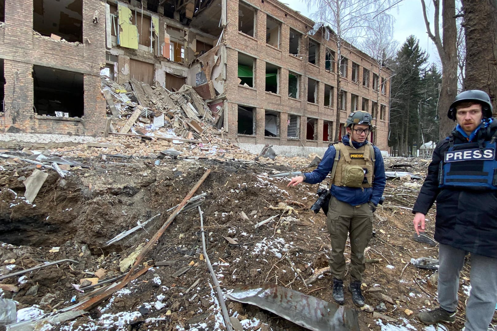 Journalisten in der Ukraine: In Russlands Angriffskrieg haben auch Medienvertreter ihr Leben verloren.
