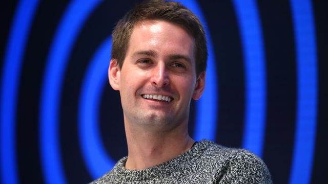 Evan Spiegel, Gründer und CEO von Snap, bei einer Podiumsdiskussion in München. Evan Spiegel, Gründer und CEO von Snap, bei einer Podiumsdiskussion in München.