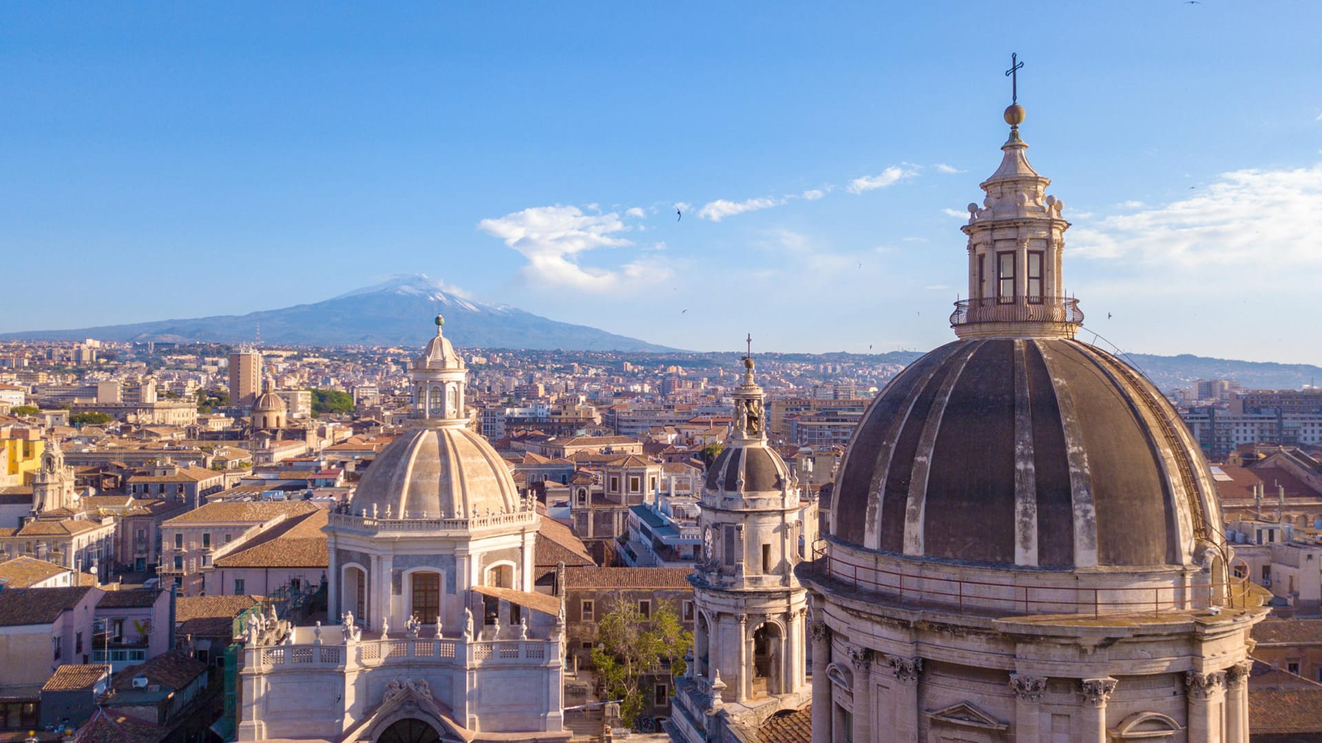 Platz 2: In Catania in Italien herrschen im Durschnitt etwa 20 Grad.