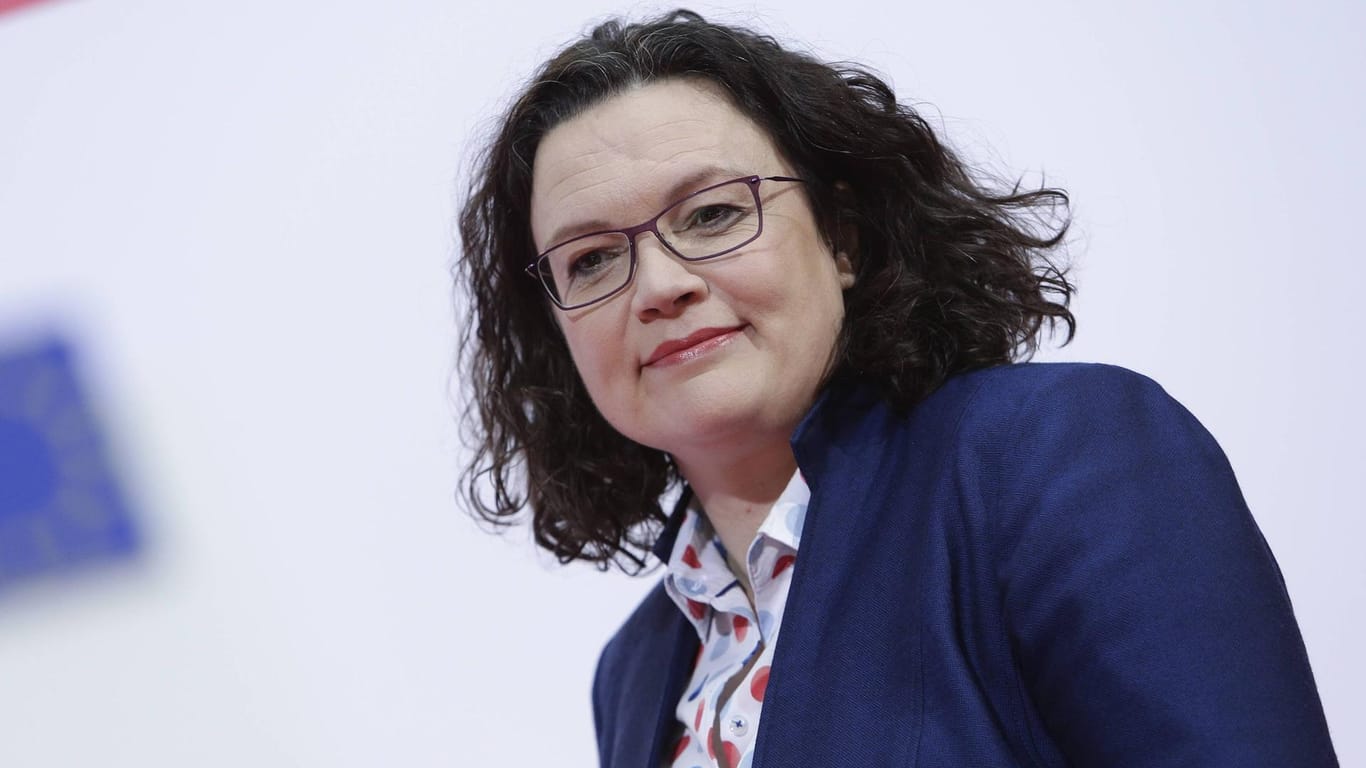 Andrea Nahles, Vorsitzende der Bundesagentur für Arbeit: Die ehemalige SPD-Chefin hat ihre neue Arbeit bereits aufgenommen.