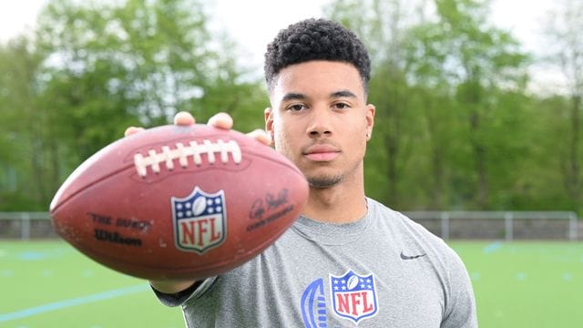 Wurde über das Förderprogramm für internationale Talente von den Indiana Colts verpflichtet: Marcel Dabo. Wurde über das Förderprogramm für internationale Talente von den Indiana Colts verpflichtet: Marcel Dabo.