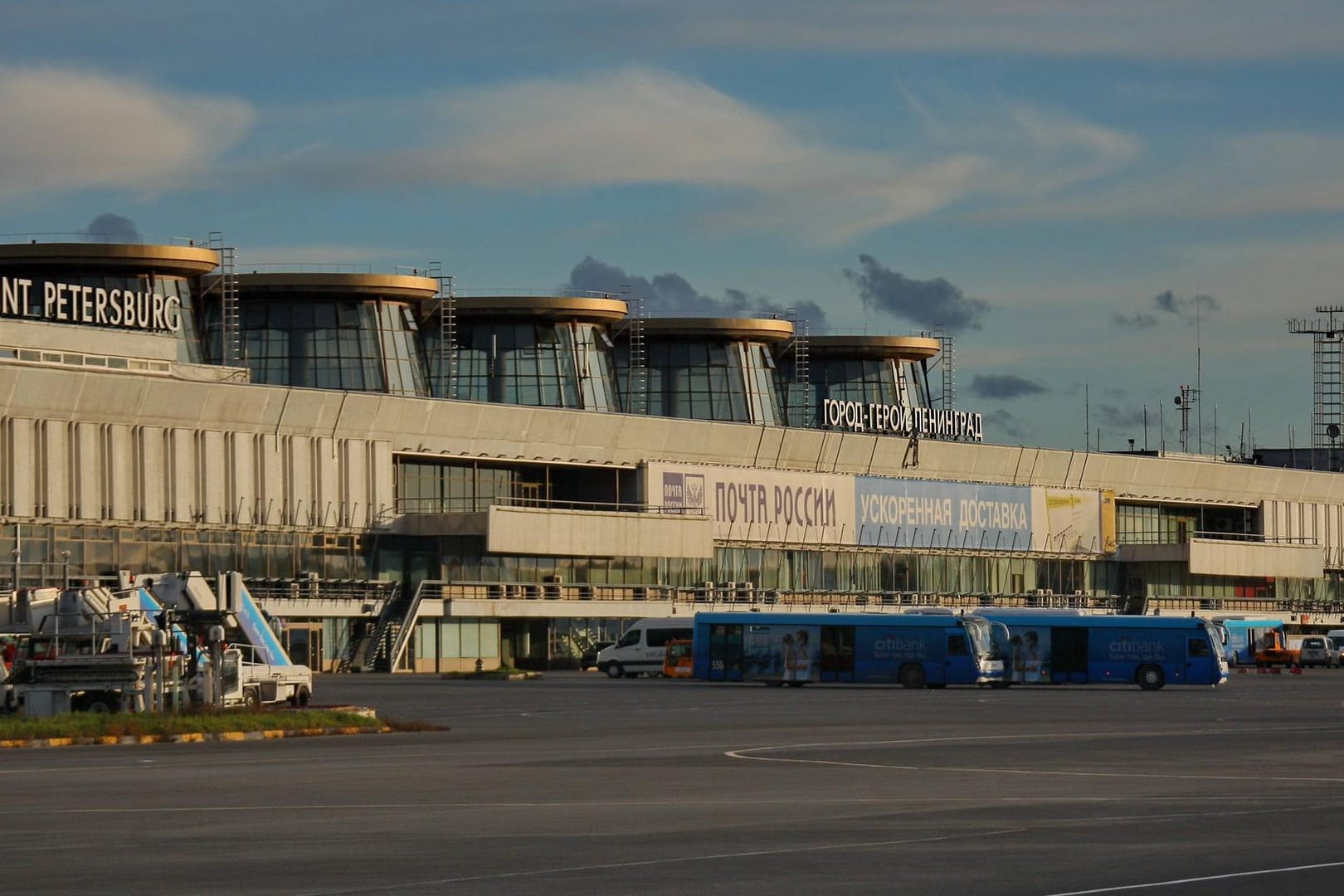 Flughafen St.Petersburg-Pulkovo (Symbolbild): Die Fraport AG besitzt Anteile an dem russischen Flughafen.